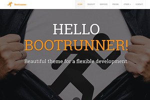 Bootrunner - Business Theme