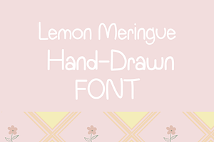 Lemon Meringue Handwriting Font