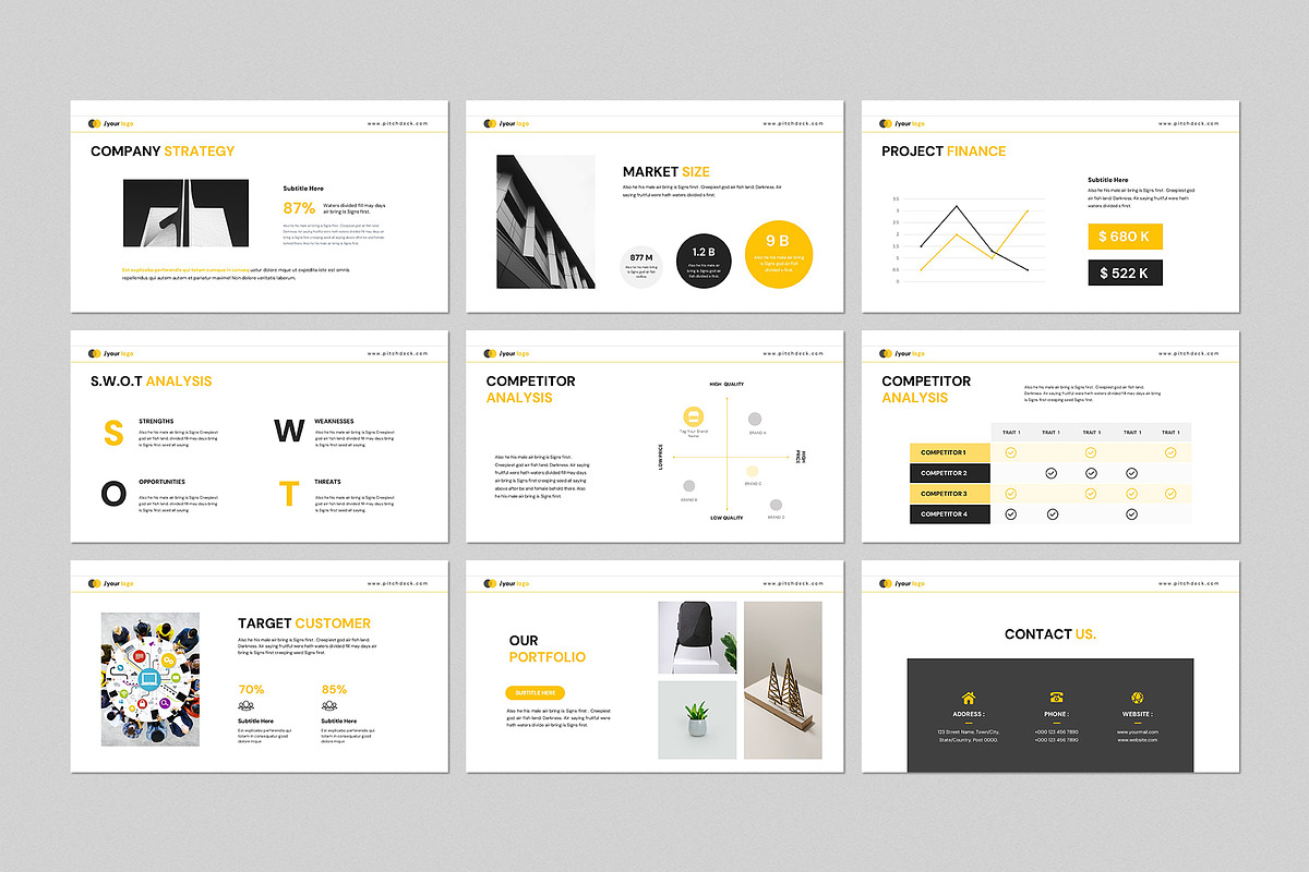 Investor Pitch-Deck Presentation, a Presentation Template by CreativeSlides (Photo 4 of 5)