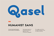 Qasel Sans — A Humanist Sans Serif, a Sans Serif Font by Elyas Beria Studio (Thumbnail 1 of 11)