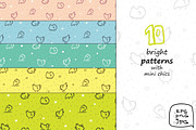 Wise Hens - 32 patterns+print, an Animal Illustration by Zooza Art (Thumbnail 2 of 10)