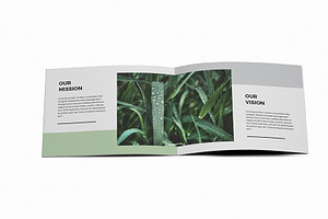 Green Leaf - A5 Creative Brochure