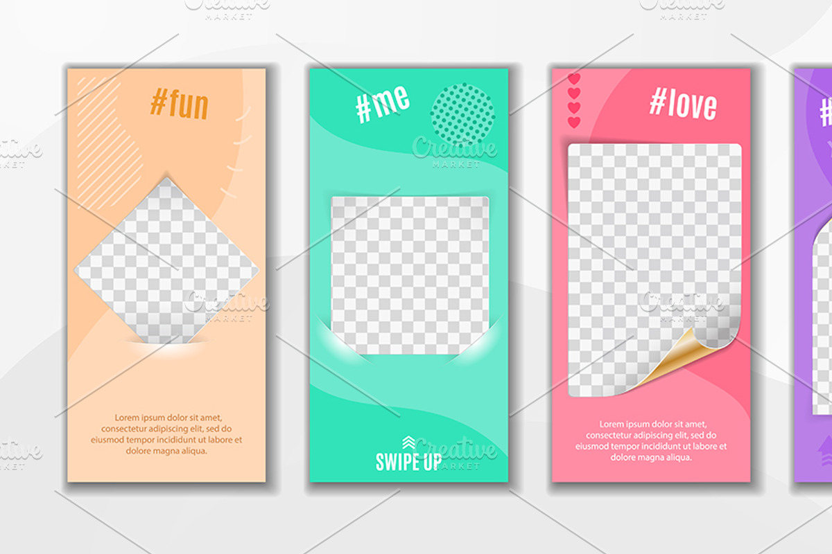 Instagram Stories Templates, a Decorative Illustration by TAlex (Photo 5 of 6)