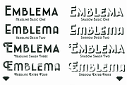 Emblema Metafamily, a Sans Serif Font by graffistyling (Thumbnail 2 of 4)