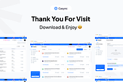 Casync - Appointment Dashboard, an UI Kit Template by cansaasstudio (Thumbnail 6 of 6)