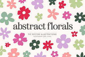 Abstract Floral Vectors