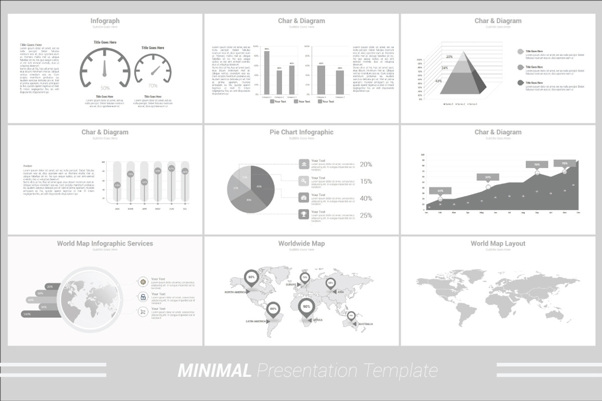 Minimal Powerpoint Template, a Presentation Template by Presentation Official (Photo 9 of 11)