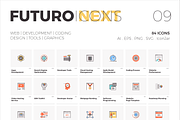 Futuro Next Icons Bundle, a Duotone Icon by Anatolii Babii (Thumbnail 10 of 14)