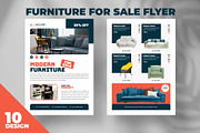 Furniture sale flyer design, a Flyer Template by Tanmoy Topu (Thumbnail 1 of 11)