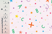 Teacher Seamless Pattern Set, a Pattern Graphic by Nansirins Studio (Thumbnail 3 of 9)