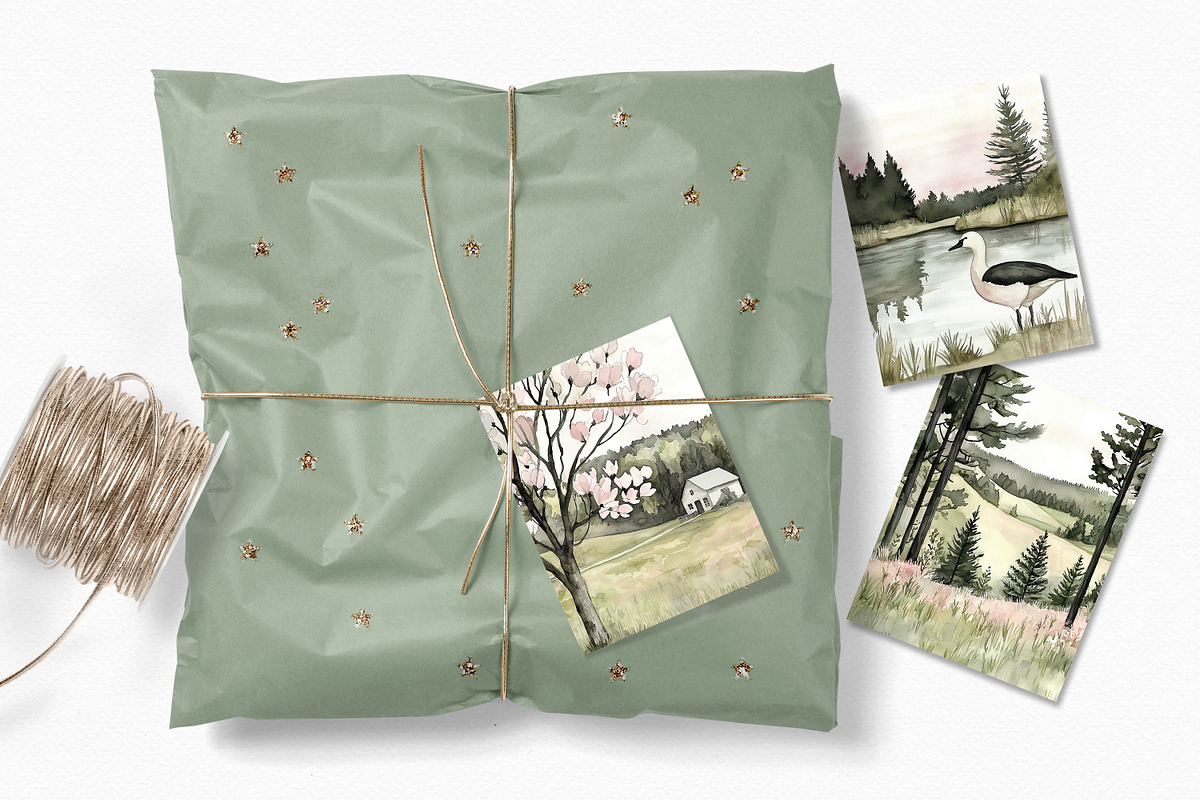 Springtime Serenity, a Decorative Illustration by rileyBgraphics (Photo 5 of 7)