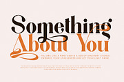 Bagino Elegant Serif Font Typeface, a Serif Font by Perfectype (Thumbnail 3 of 6)