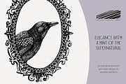 Witchcraft - Gothic Illustration Set, a Seasonal Illustration by Yevheniia (Thumbnail 2 of 11)