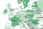 Detailed World Map 60x40 max - jpeg, an Illustration by Plums Pixel Love (Thumbnail 12 of 12)