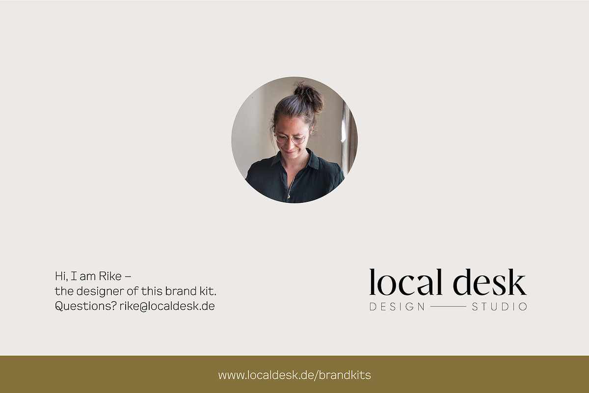 Mirabelle – Semi-Custom Brand Kit, a Branding & Logo Template by Local Desk Designstudio (Photo 12 of 13)