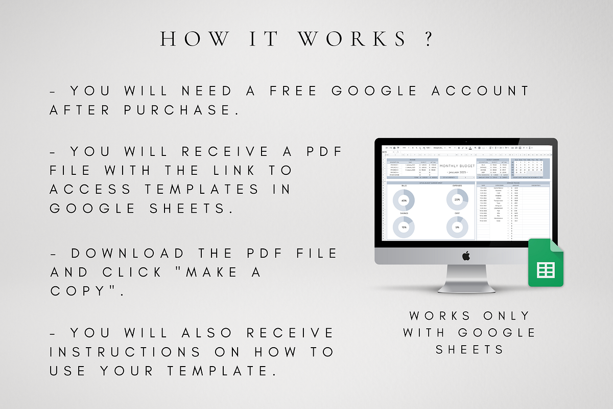 Ultimate Monthly Budget Tracker, a Templates & Theme by BRANDcontent (Photo 6 of 7)