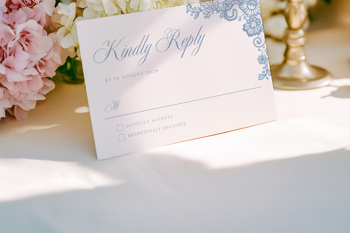 Hydrangea 3.5x5 RSVP Card Mockup, a Product Mockup by Serenefeeling (Photo 4 of 6)