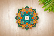 3D Poinsettia Flower Mandala, an Object Graphic by Arshad Ali (Thumbnail 8 of 8)