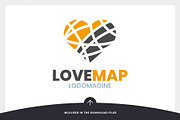 Love Map Logo Template, a Branding & Logo Template by LOGOMAGINE (Thumbnail 9 of 16)