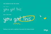 Happy Friday - Font & Dingbat Duo, a Handwritten Font by Mix Fonts (Thumbnail 4 of 13)