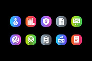 Business & Finance, an Outline Icon by vectorstank (Thumbnail 6 of 8)
