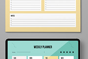 Personal Planner Layout Set, a Stationery Template by MightyDesign (Thumbnail 3 of 7)