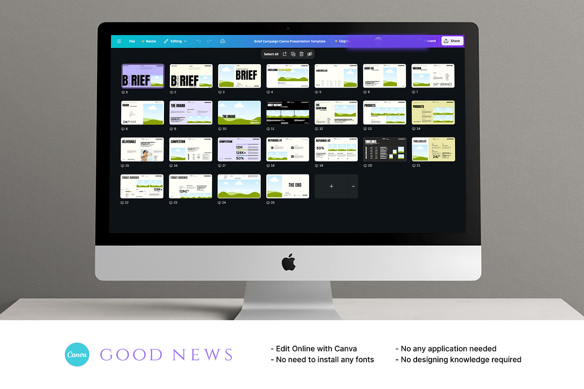 Creative Brief Campaign Template, a Presentation Template by Studio Industry (Photo 5 of 9)