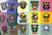 39 Musical T-shirts BUNDLE, an Illustration by VozzyStock (Thumbnail 7 of 9)