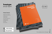 Kreatype Annual Report, a Brochure Template by Kreatype Studio (Thumbnail 2 of 18)
