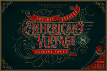 NS Emhericans Vintage Pairing Fonts