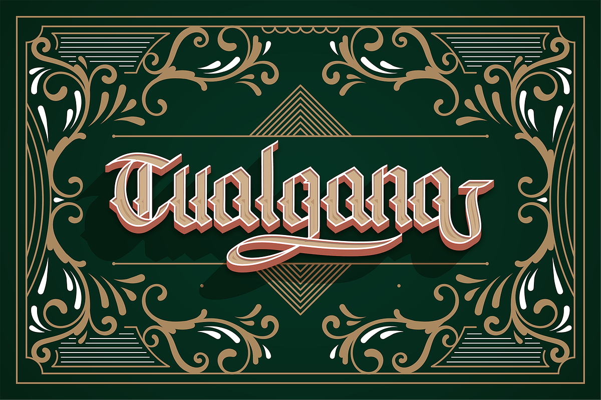 Beyola Blackletter Font, a Blackletter Font by Authentic Studio (Photo 3 of 6)
