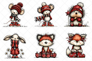 Whimsical Winter Clipart Bundle, an Illustration by SinaCreation (Thumbnail 3 of 7)