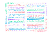 800+ DOODLE ELEMENTS SET, a Templates & Theme by karakotsya (Thumbnail 9 of 24)