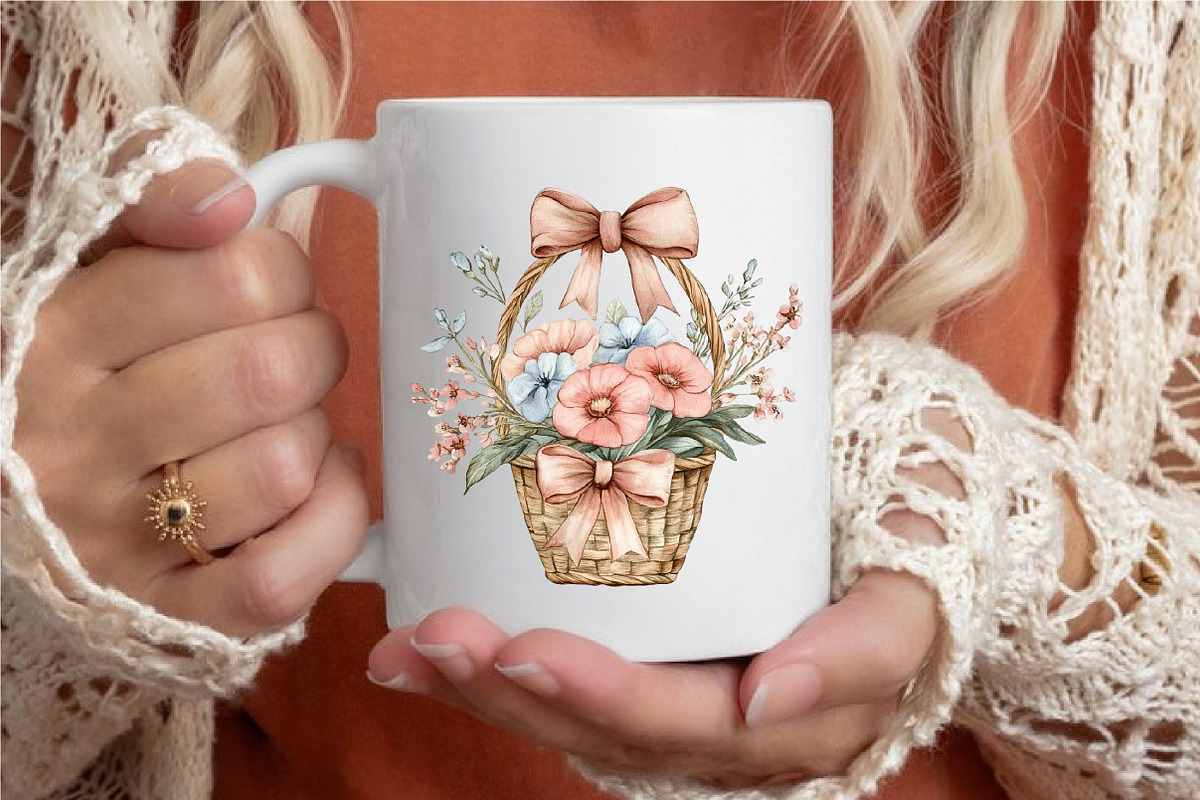 Mother's Day Floral Sublimation Clip, an Illustration by designcity5 (Photo 5 of 5)