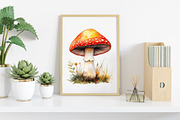 Watercolor Halloween Clipart Bundle, an Illustration by Canvas Craft (Thumbnail 5 of 7)