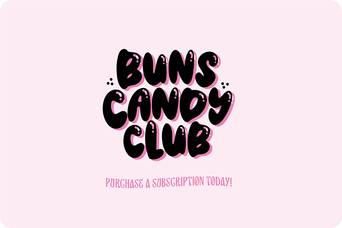 SUPER CHERRY - Shiny Bubble Font, a Sans Serif Font by Blush Font Co. (Photo 4 of 6)