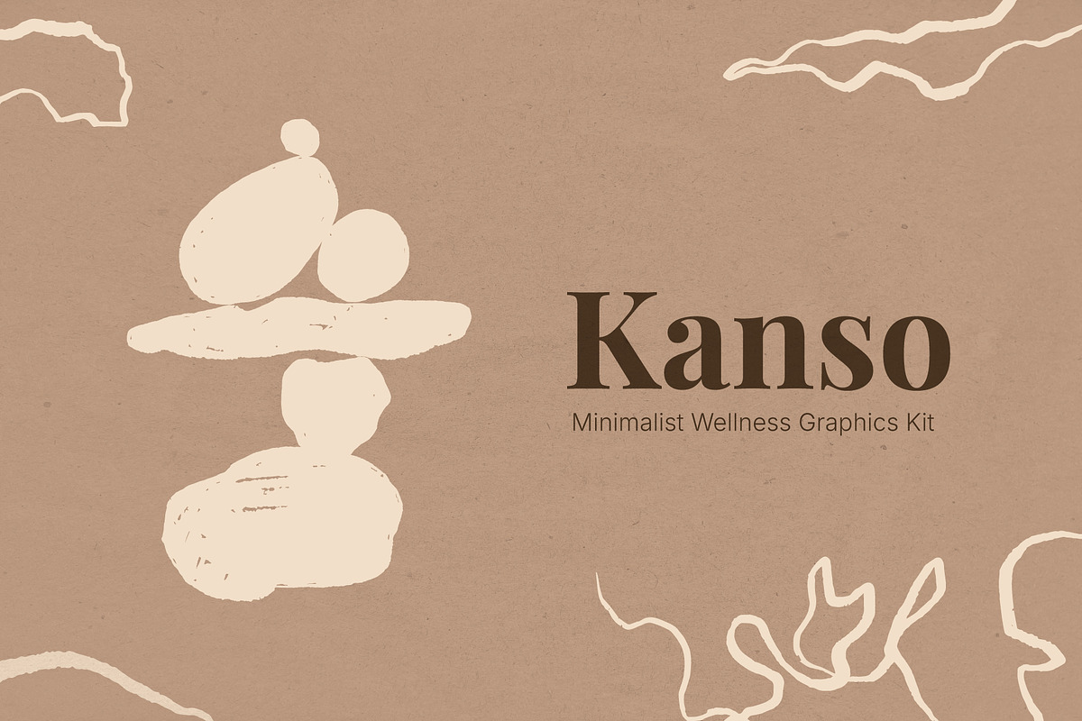 Kanso - Minimalist Ink Graphics, an Object Graphic by Elena Choo (Photo 1 of 8)
