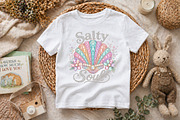 Seashell Rhinestone Summer PNG, an Illustration by Pixels.Craft (Thumbnail 7 of 8)