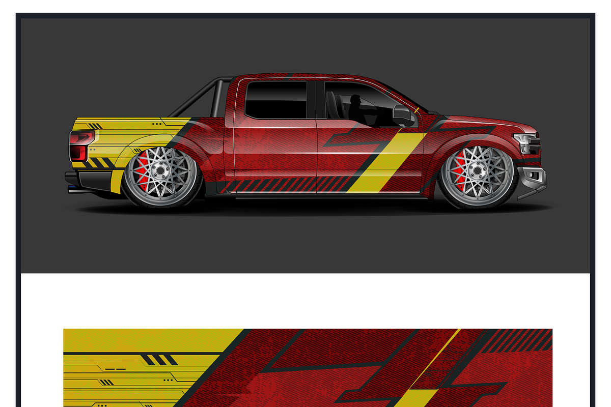 Dynamic Vehicle Wrap Design, a Food Illustration by CarWrap design (Photo 4 of 4)