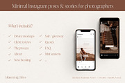 Minimal Photography Insta Templates, a Social Media Template by Wonderlik Webdesign (Thumbnail 7 of 11)