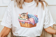 Sleeping Baby Animal Clipart, an Illustration by Pixels.Craft (Thumbnail 5 of 7)