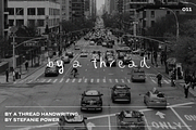by a thread handwriting | Font, a Script Font by Stefanie Madison (Thumbnail 1 of 2)