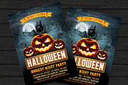 Halloween Flyer, a Flyer Template by DesignWorkz (Thumbnail 2 of 2)