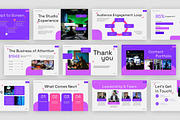 Modern Broadcasting & Entertainment, a Presentation Template by Loin Studio (Thumbnail 4 of 4)