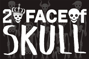 20 FACE OF SKULL