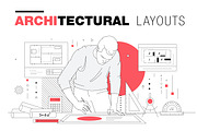 Architectural layouts, a Household Mockup by Vladimir Vihrev (Thumbnail 5 of 12)