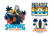 surfing T-Shirt design BUNDEL, an Object Illustration by grindstudio (Thumbnail 5 of 5)