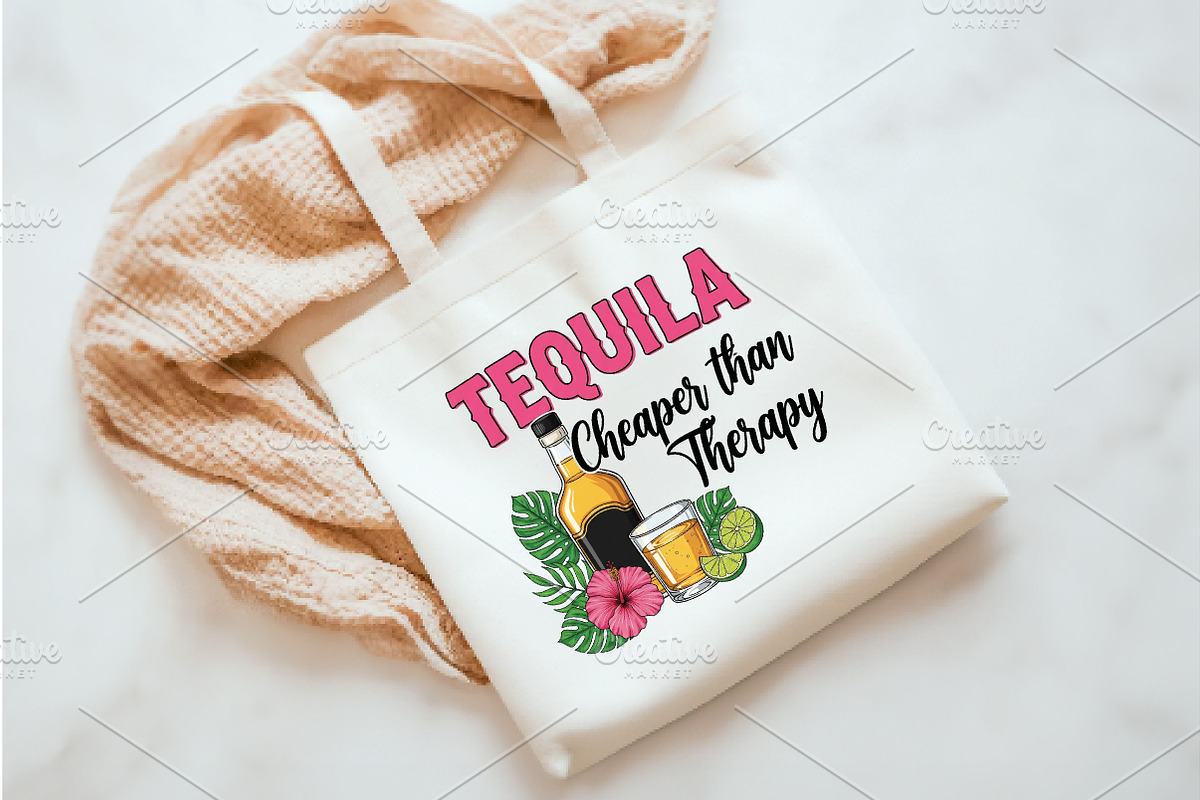 Tequila Sublimation Design, an Illustration by Watercolor design (Photo 3 of 3)