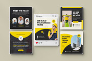 Construction Social Media Canva, a Social Media Template by Pixelpick (Thumbnail 2 of 5)