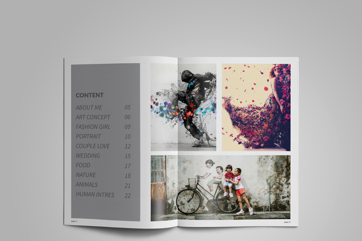 Photographer/Designer Portfolio, a Brochure Template by vanroem2nd (Photo 2 of 21)